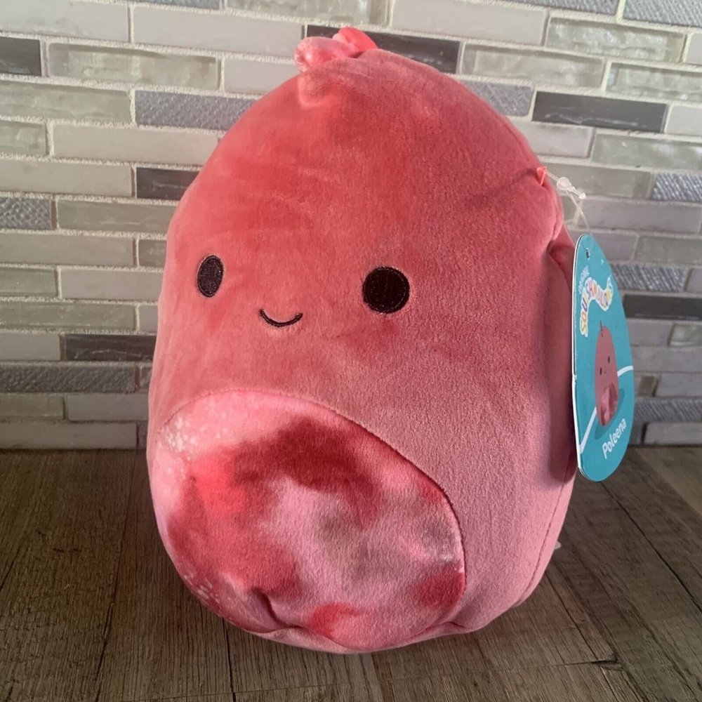 NEW Squishmallows Poleena The Red Dinosaur 8" Plush, Pre-Historic Squad